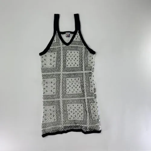 CRYSTAL(網シャツ) / アミシャツ WHITE PAISLEY SIZE  M