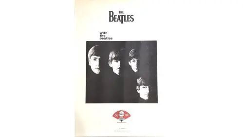 BEATLES / ビートルズ / THE BEATLES ポスター 2 (WITH THE BEATLES)