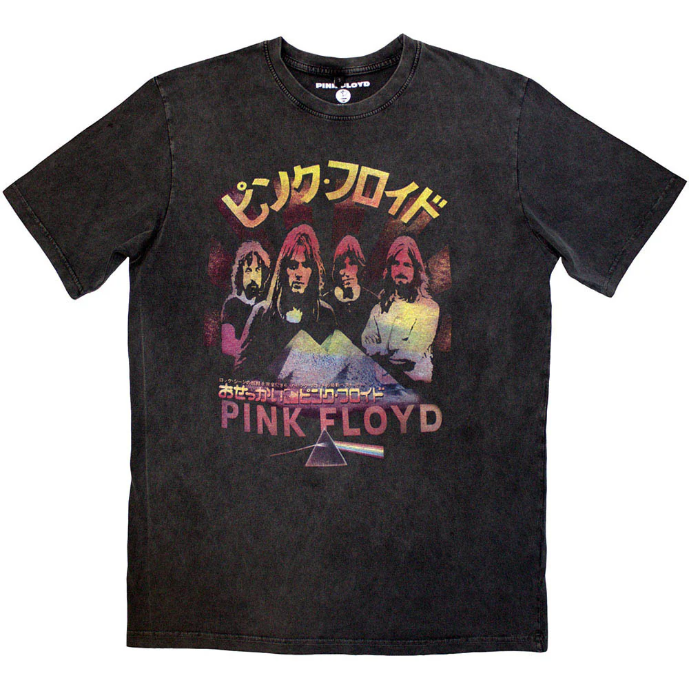 PINK FLOYD / ピンク・フロイド / JAPAN POSTER / STONE WASH / T-SHIRTS / SIZE:XL
