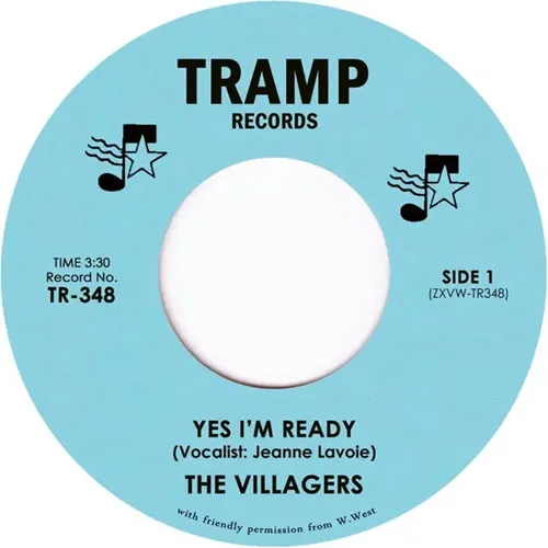 VILLAGERS / ヴィレジャーズ / YES I'M READY (7")