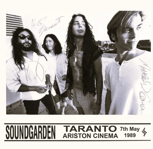 SOUNDGARDEN / サウンドガーデン / TARANTO ARISTON CINEMA 7TH MAY 1989 (FM BROADCAST)