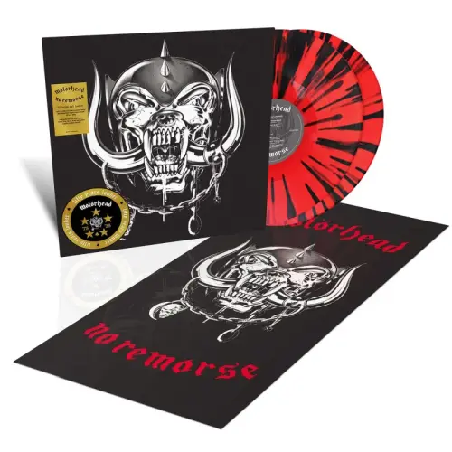 激レア！廃盤 Motörhead モーターヘッド 限定版 レコード LP NO REMORSE (50TH ANNIVERSARY EDITION) [LP/RED & BLACK