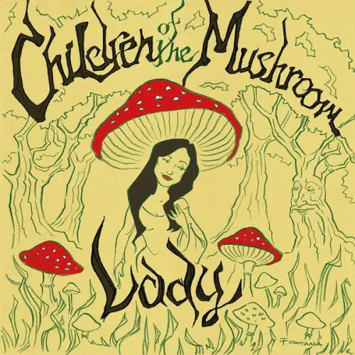 希少 THE SCIENTISTS LP サイエンティスツ LADY (LP)/CHILDREN OF THE MUSHROOM/71年カリフォルニア産極