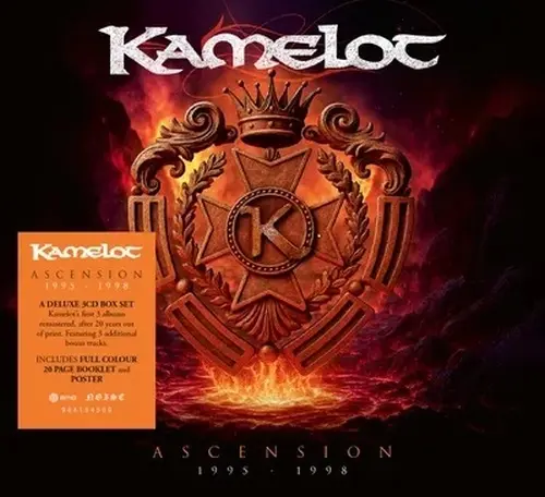 【予約】KAMELOT デビュー・アルバム・リリース30周年を記念して20年間廃盤となっていた初期の3作品が遂に蘇る!