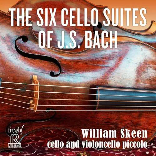 BACH:6 CELLO SUITES/WILLIAM SKEEN/ウィリアム・スキーン/2枚組 二