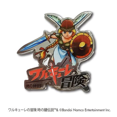 GAME MUSIC / (ゲームミュージック) / ファミリーカセットケース / ワルキューレの冒険 ピンズ