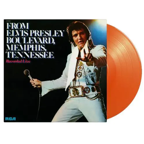 FROM ELVIS PRESLEY BOULEVARD MEMPHIS (ORANGE VINYL)/ELVIS