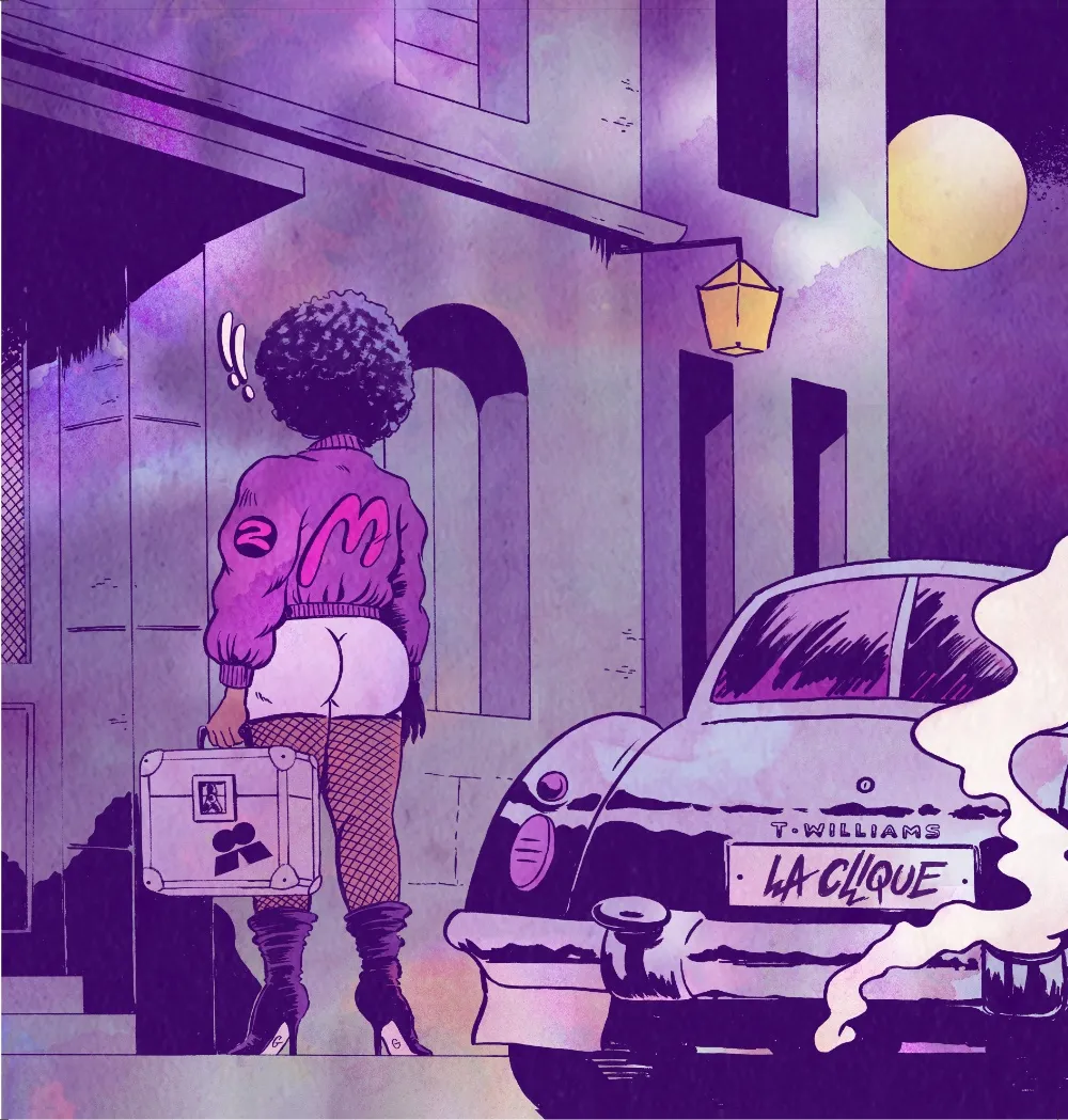 TESFA WILLIAMS / LE CLIQUE EP(12")