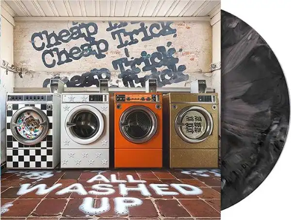 CHEAP TRICK / チープ・トリック / ALL WASHED UP ([GRAPHITE MARBLE COLOUR VINYL)
