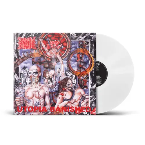 NAPALM DEATH / ナパーム・デス / UTOPIA BANISHED (PHD EXCLUSIVE WHITE VINYL)