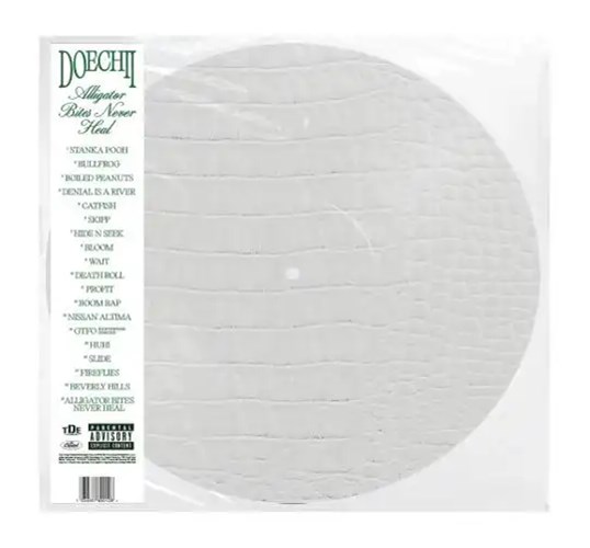 新品限定盤 Doechii Alligator Bites Never Heal Doechii – Alligator Bites Never Heal – Vinyl (White, LP