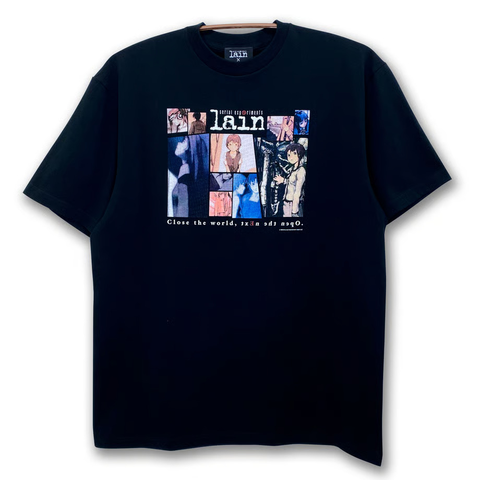BK / S / 【SERIAL EXPERIMENTS LAIN × MESSA STORE】DIARY Tシャツ