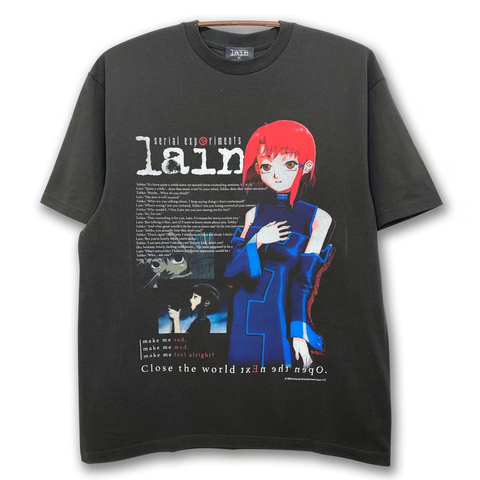 serial experiments lain Tシャツ 4着セット 送料無料◇ シリアルエクスペリメンツ・レイン serial experiments