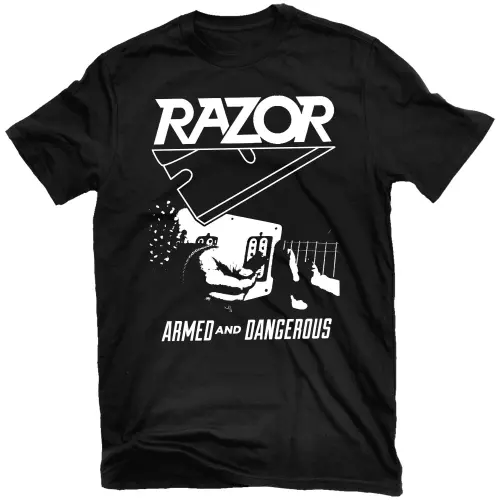 RAZOR / レイザー / ARMED AND DANGEROUS T-SHIRT<SIZE:L>