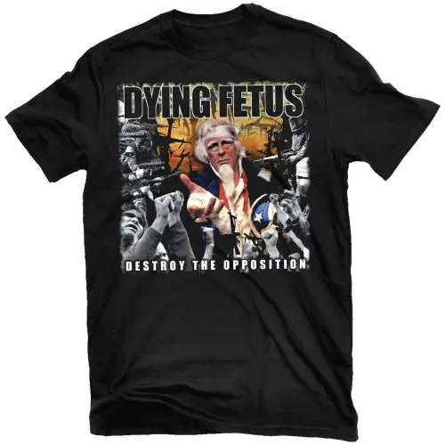 DYING FETUS / ダイング・フィータス / DESTROY THE OPPOSITION T-SHIRT<SIZE:L>