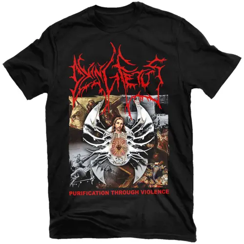 DYING FETUS / ダイング・フィータス / PURIFICATION THROUGH VIOLENCE T-SHIRT<SIZE:L>