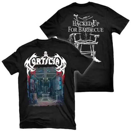 MORTICIAN / モーティシャン / HACKED UP FOR BARBECUE T-SHIRT<SIZE:L>