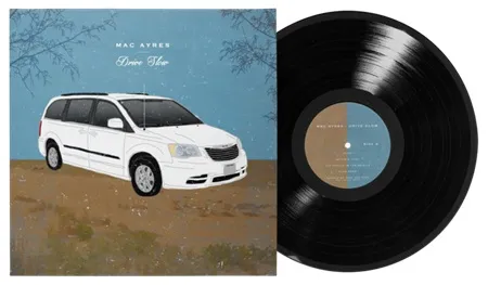 新品 Mac Ayres / Cloudy 限定盤 2LP レコード Drive Slow (Slate Blue Gradient Smoke) (LP)/MAC AYRES/2017年