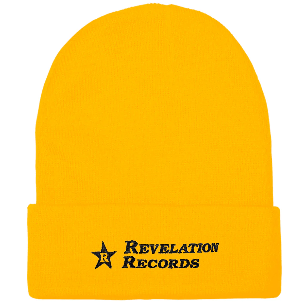 LOGO BEANIE - GOLD/REVELATION RECORDS｜PUNK｜ディスクユニオン