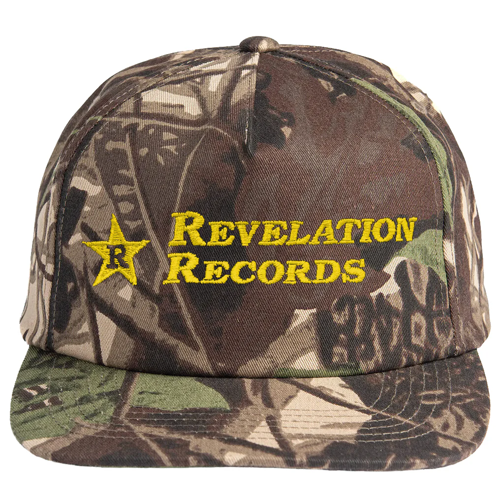 REVELATION RECORDS / LOGO SNAPBACK HAT - CAMO