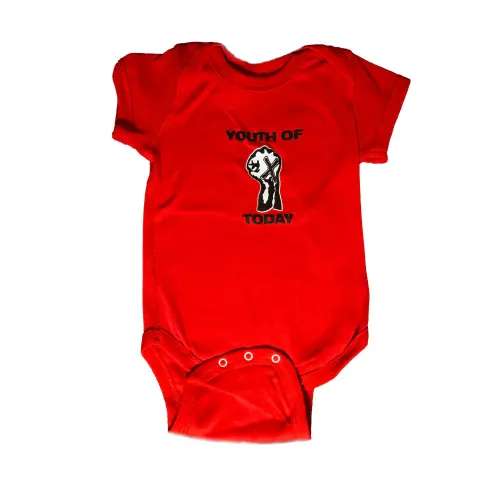 YOUTH OF TODAY / ユース・オブ・トゥデイ / FIST - BABY ONESIE (6-12 MONTHS)