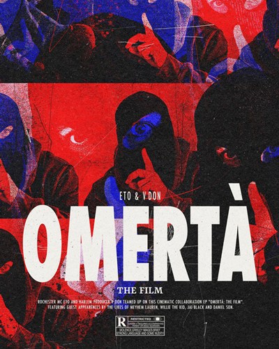 Eto & V Don – Omertà: The Film オリジナル版CD OMERTA (CD)/ETO & V DON/ETO & V DON『OMERTA』がCDでFXCK RXPより