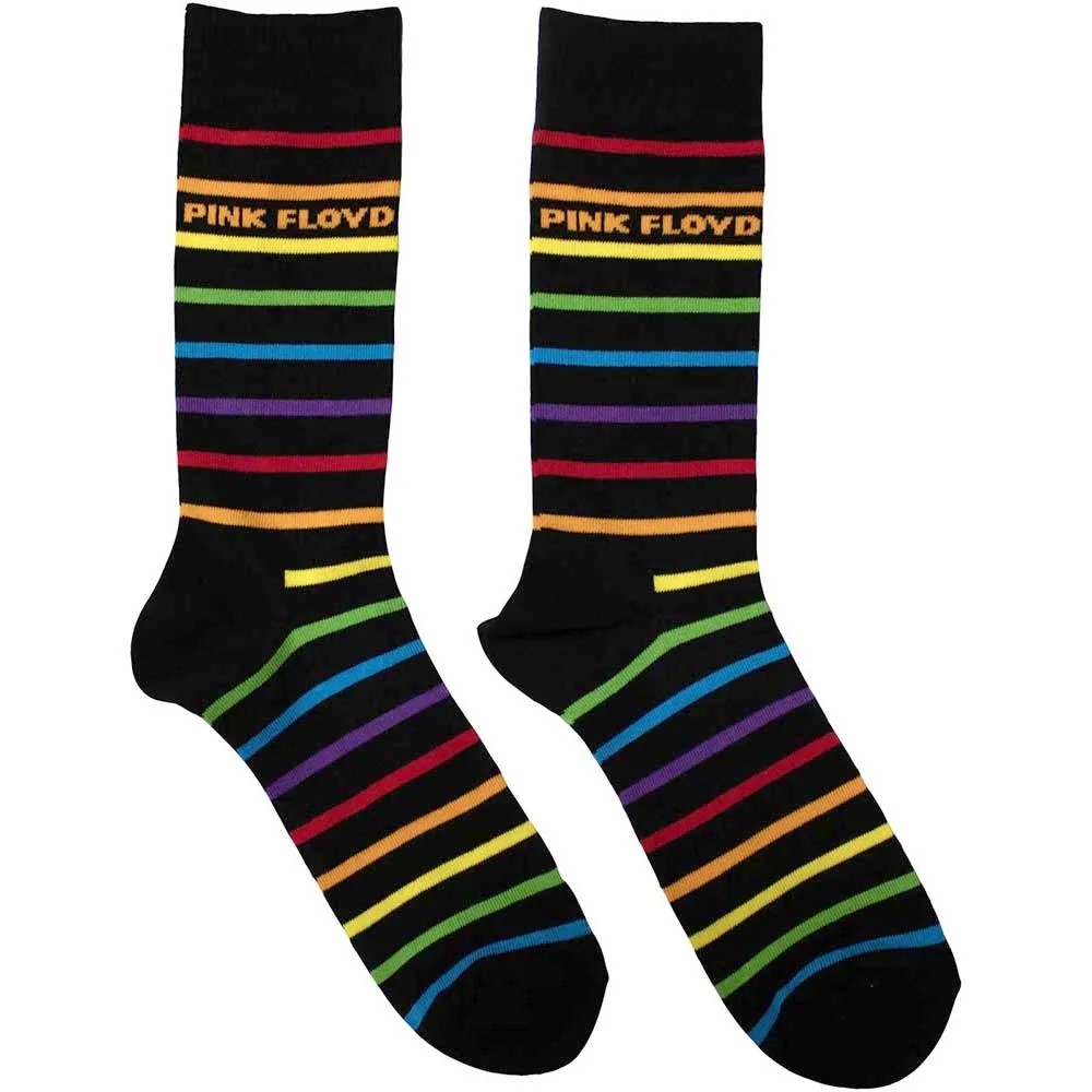 PINK FLOYD / ピンク・フロイド / UNISEX ANKLE SOCKS: WIDE STRIPES 