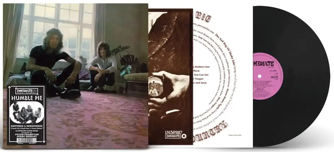 【激レア！白ラベ見本盤２ＬＰ】ハンブル・パイ／イート・イット 激レア！白ラベ見本盤2LP】ハンブル・パイ／イート・イット