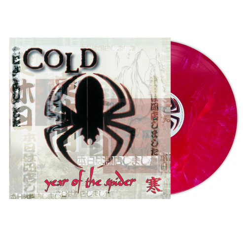 COLD / コールド / YEAR OF THE SPIDER [LP] (RED WITH WHITE SPIDER WEB SWIRL VINYL, REMASTERED, GATEFOLD)