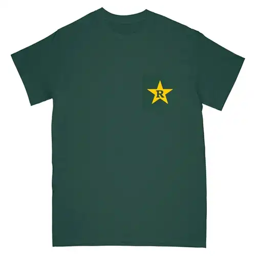 REVELATION RECORDS / XL/LOGO POCKET T-SHIRT DEEP FOREST