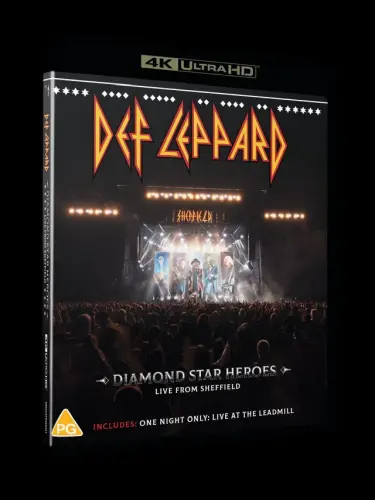 DEF LEPPARD / デフ・レパード / DIAMOND STAR HEROES LIVE FROM SHEFFIELD (4K UHD)