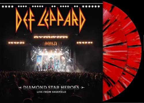 DEF LEPPARD / デフ・レパード / DIAMOND STAR HEROES LIVE FROM SHEFFIELD (COLOURED LP)