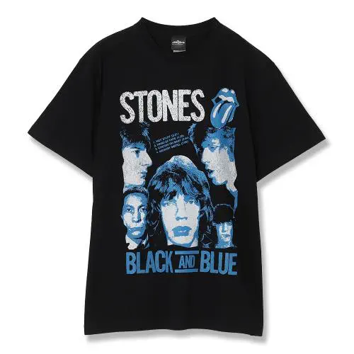 ローリングストーンズ ブラック Tシャツ・カットソー M wall of fame ローリングストーンズ ブラック Tシャツ M - メルカリ