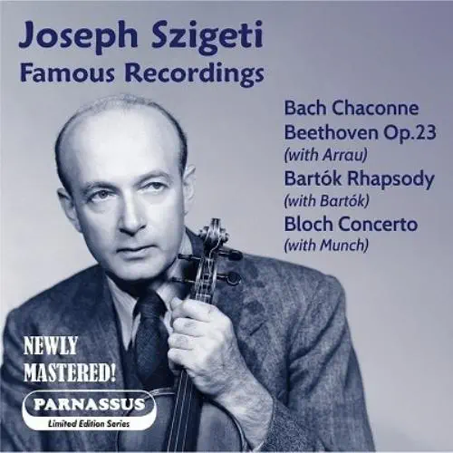 JOSEPH SZIGETI / ヨーゼフ・シゲティ商品一覧｜ディスク