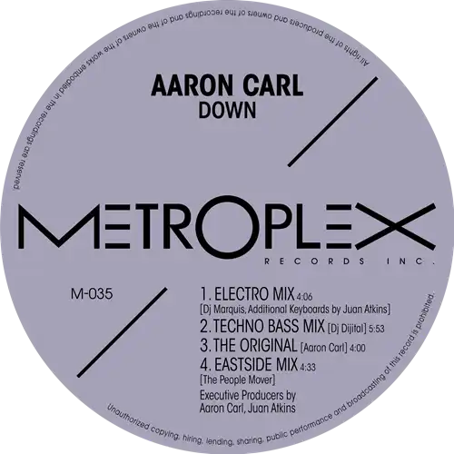 AARON CARL / DOWN