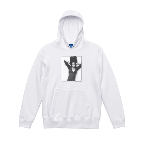 ERYKAH BADU / エリカ・バドゥ / 1993 BADU HOODIE(WHITE)(M)