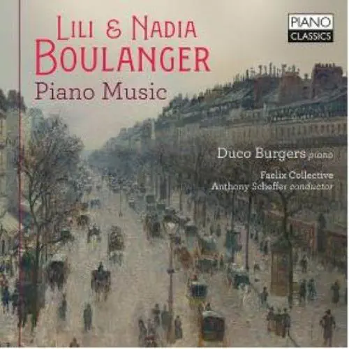 DUCO BURGERS / デュコ・ブルヘルス / BOULANGER / LILI BOULANGER:PIANO MUSIC