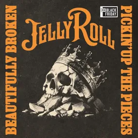 JELLY ROLL / BEAUTIFULLY BROKEN (PICKIN' UP THE PIECES) [LP] (TEQUILA SUNRISE VINYL, FIRST TIME ON VINYL)