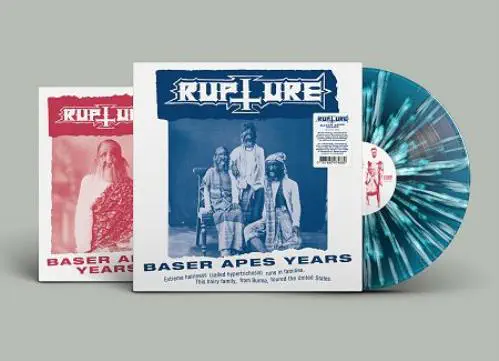 RUPTURE (PUNK) / BASER APES YEARS (LP/DIEHARD COLOR VINYL)