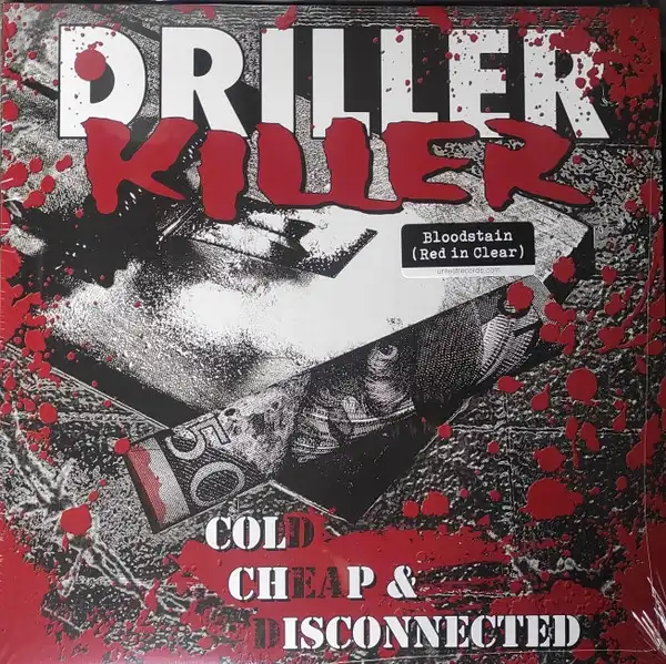 DRILLER KILLER / COLD, CHEAP & DISCONNECTED (LP/SMOKY GRAY VINYL)