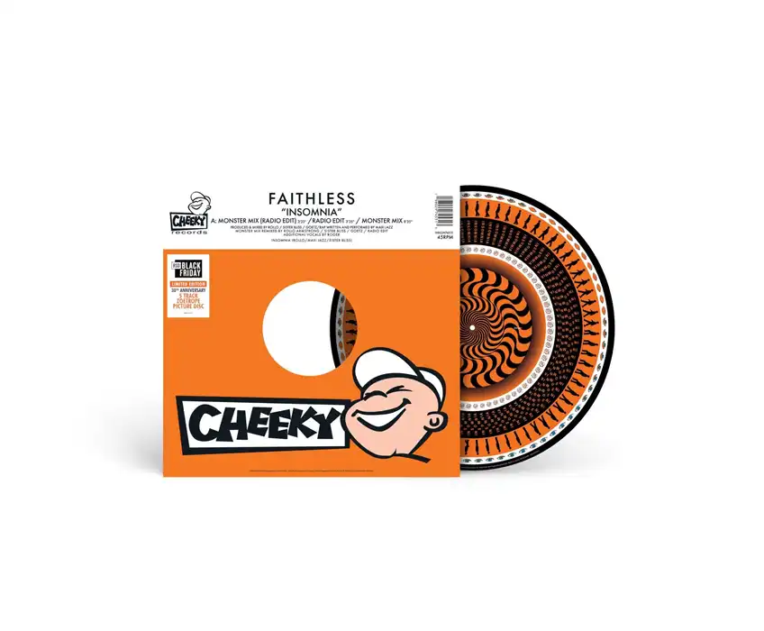 FAITHLESS / INSOMNIA (12INCH ZOETROPE PICTURE VINYL FOR RSD)