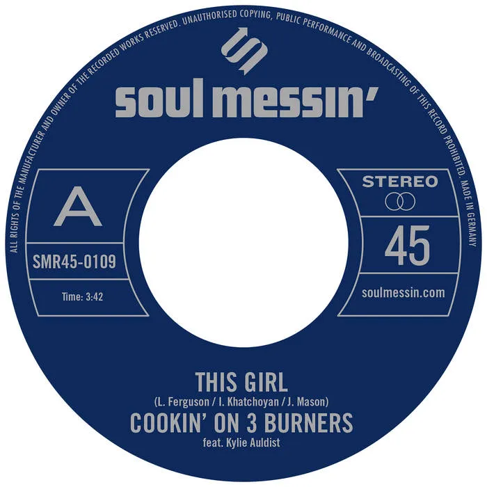 COOKIN' ON 3 BURNERS / クッキン・オン・スリー・バーナーズ / THIS GIRL / FOUR'N TWENTY (7")