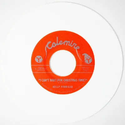 KELLY FINNIGAN / I CAN'T WAIT (FOR CHRISTMAS TIME) / SNOWY NIGHT IN OHIO (COLOR VINYL) (7")