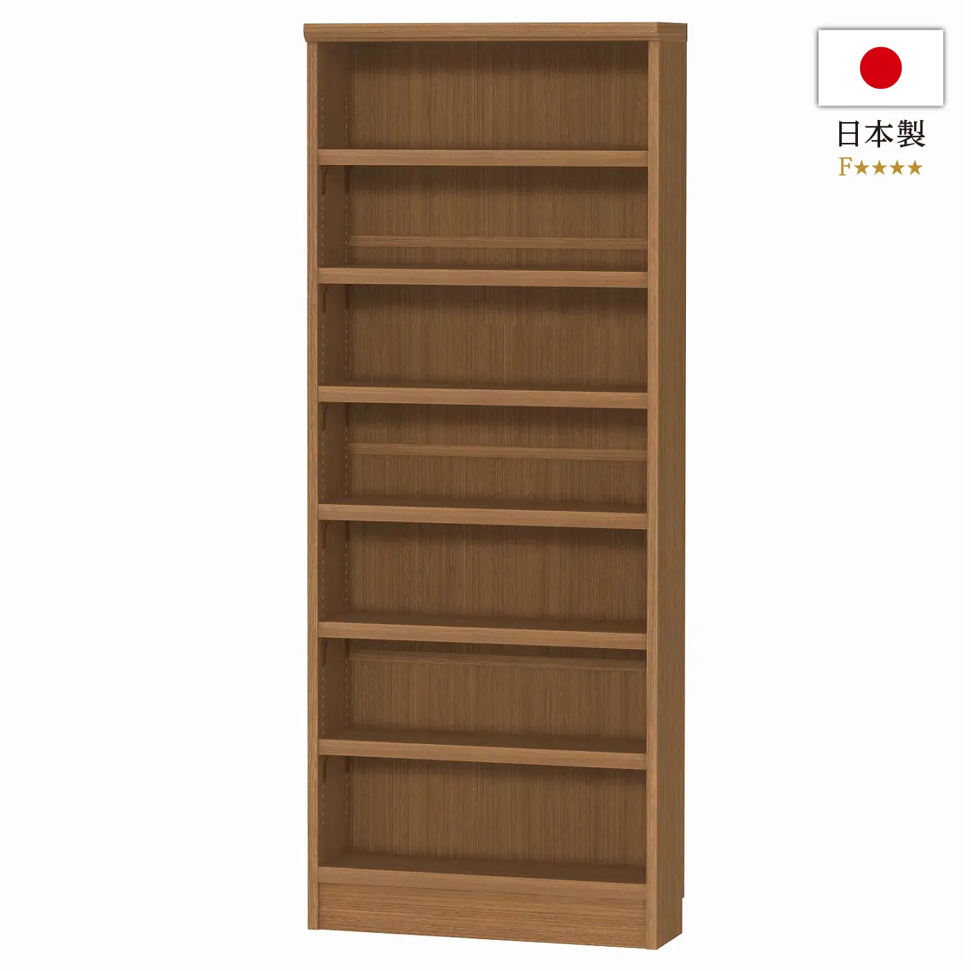 純国産レコードラック 3BOX ウォールナット/レコードラック｜CD