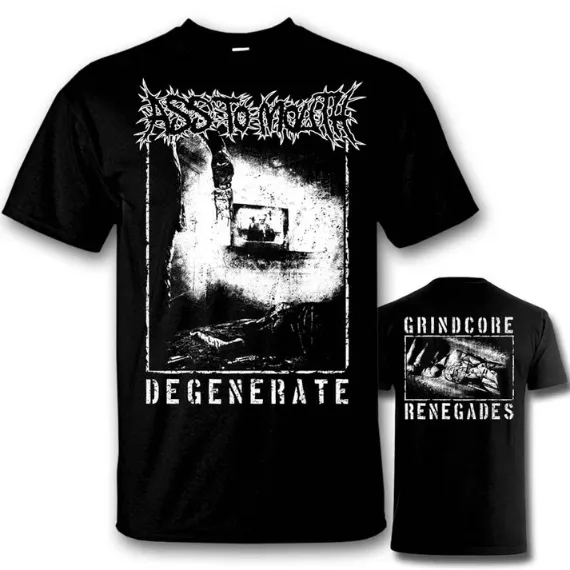 ASS TO MOUTH / L/DEGENERATE GRINDCORE RENEGADES T-SHIRT