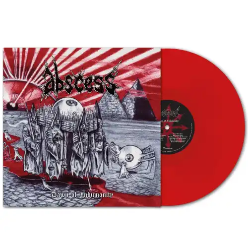 ABSCESS / DAWN OF INHUMANITY<RED VINYL>