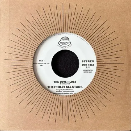 PHILLY ALL STARS / LOVE I LOST (7")