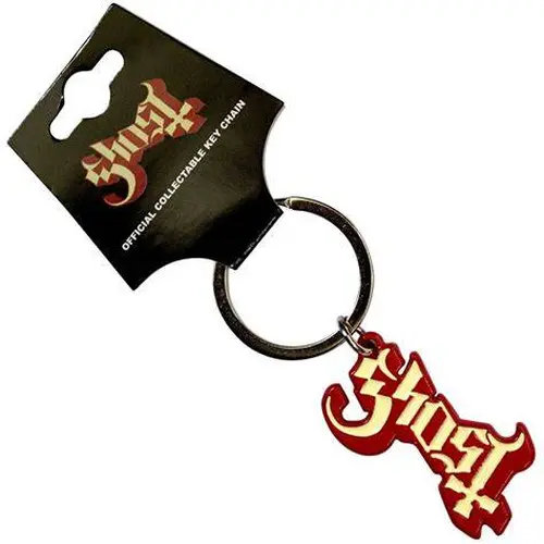 GHOST (GHOST B.C.) / ゴースト / GHOST KEYCHAIN LOGO RED SHADOW