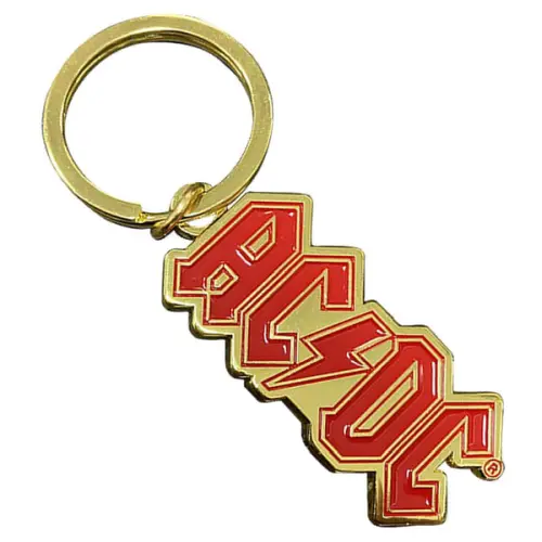 AC/DC / エーシー・ディーシー / AC/DC KEYCHAIN LOGO GOLD