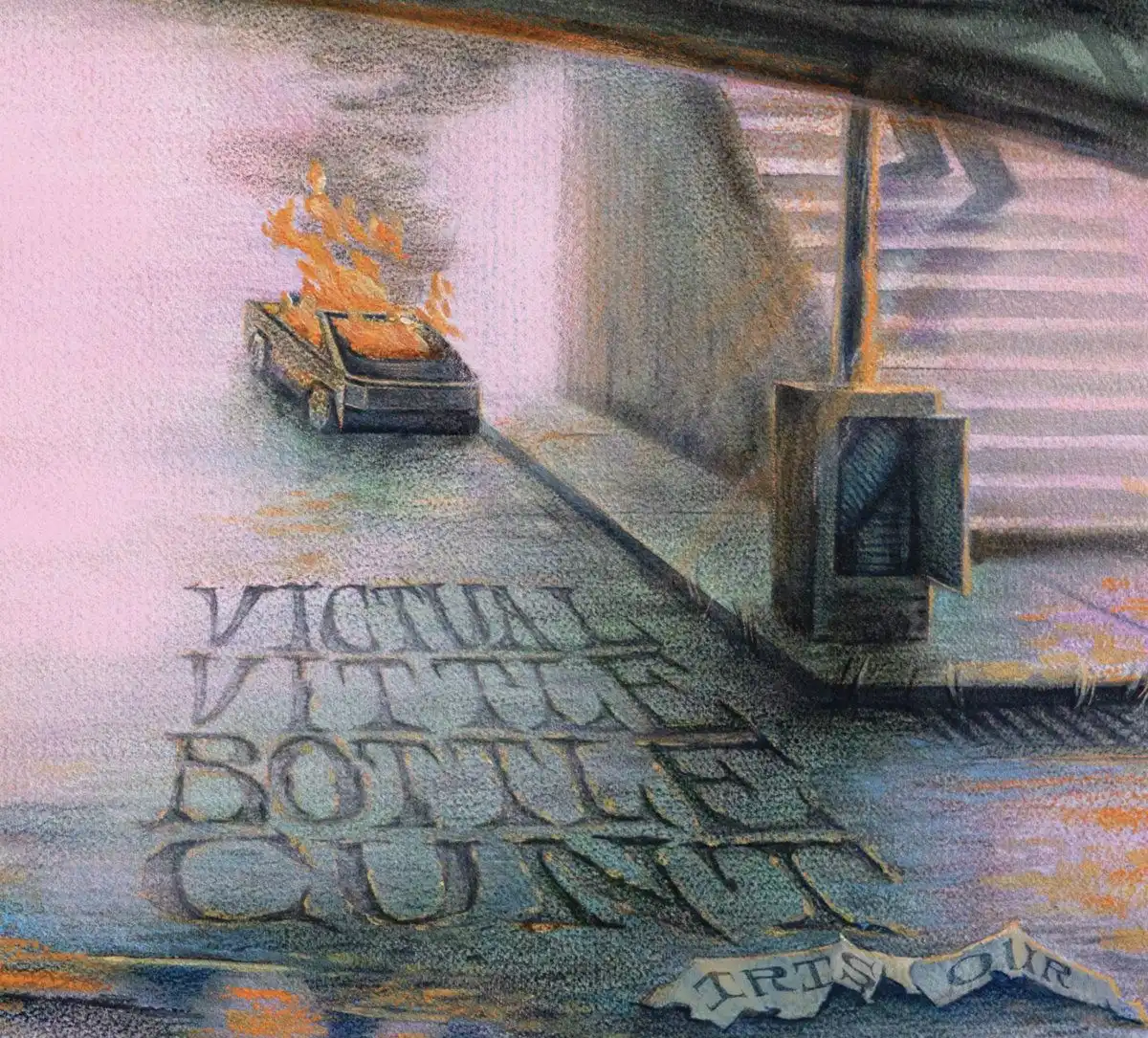IRIS OUR / VICTUAL VITTLE BOTTLE CUNT [CD]